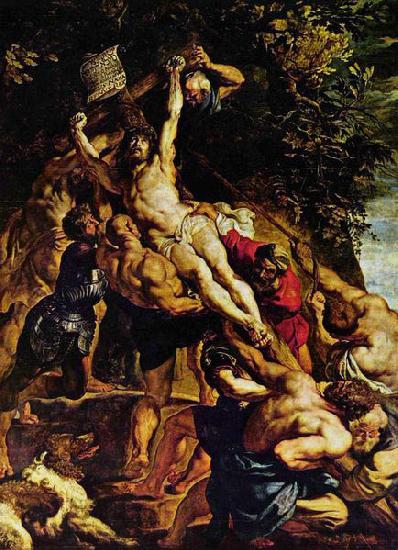 Peter Paul Rubens The Raising of the Cross, china oil painting image